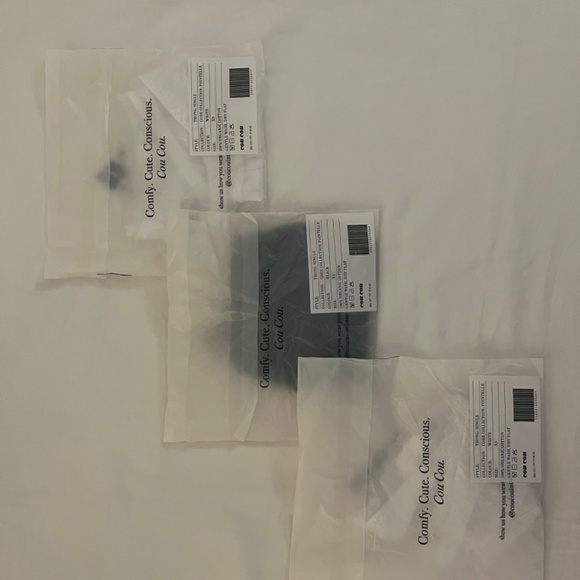 Cou Cou Intimates XS Classic Thongs - Picture 3 of 3